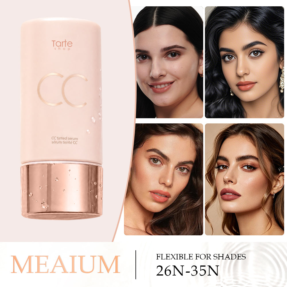 CC Tinted Serum: Hydrating & Waterproof Coverage