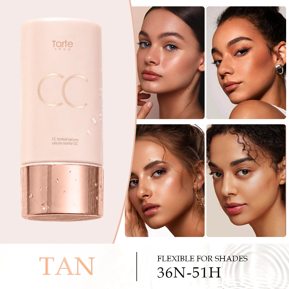 CC Tinted Serum: Hydrating & Waterproof Coverage