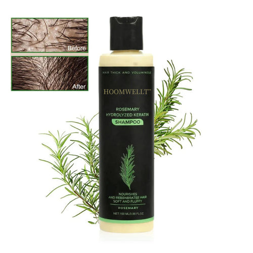 🌱 Rosemary Keratin Shampoo for Fuller-Looking, Stronger Hair
