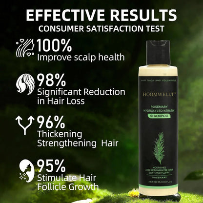 🌱 Rosemary Keratin Shampoo for Fuller-Looking, Stronger Hair