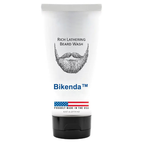 Bikenda™ – Rich Lathering Beard Wash for Men, Gentle on Sensitive Skin, Deep-Cleans Facial Hair