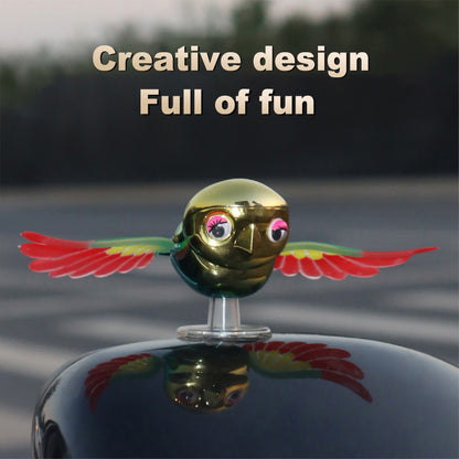 🌟Wind-Activated Flying Bird Car Ornament — Spins at 30 km/h · Super-Stable, All-Weather