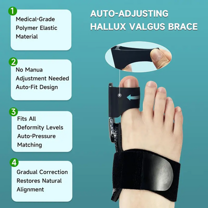 HOOMWELL™ Bunion Corrector for Women Men Big Toe:Instantly Relieve Bunion Pain & Restore Natural Alignment