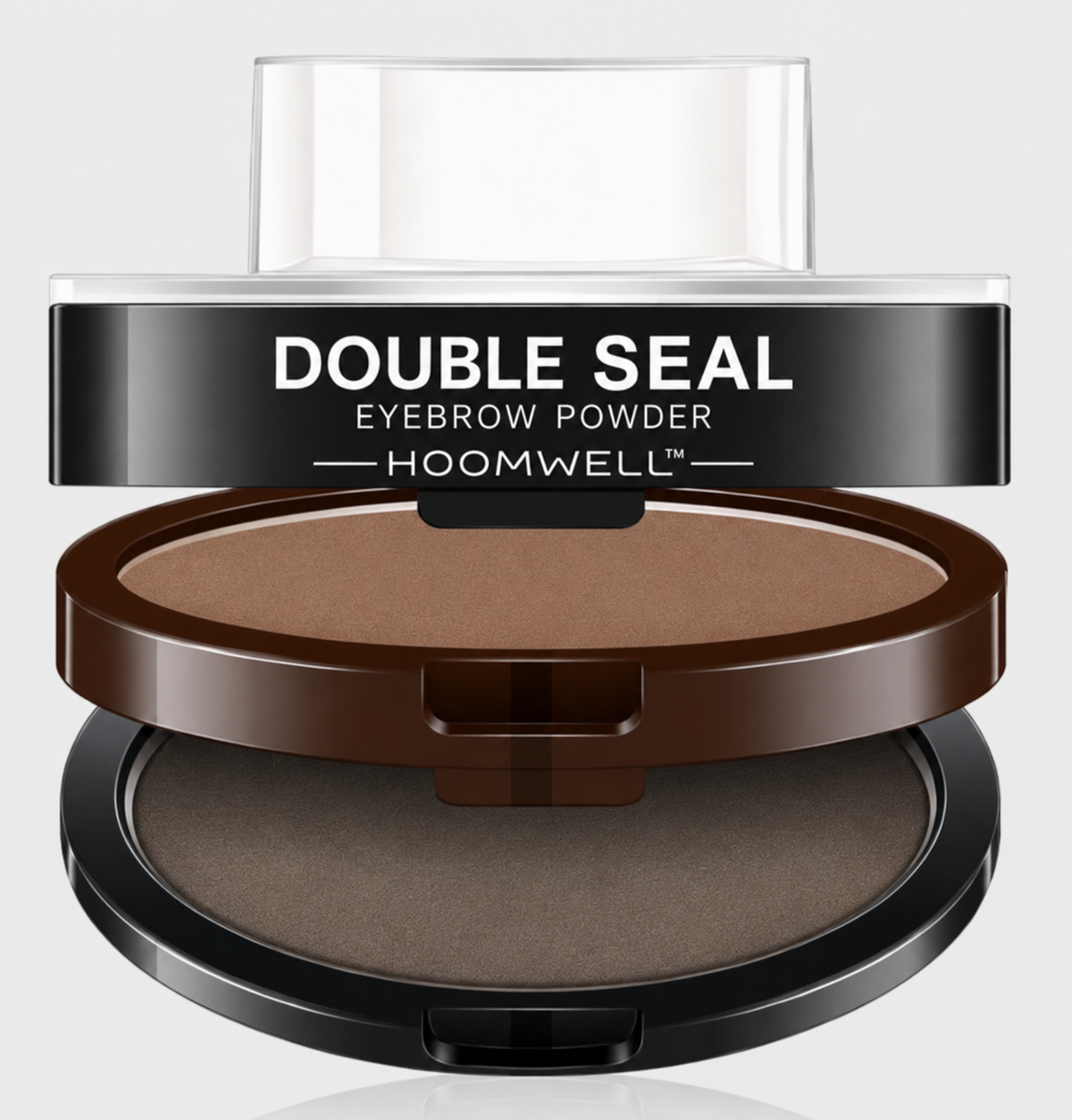 DoubleSeal Eyebrow Powder – Fast Natural Brow Stamp for Soft, Fuller-Looking Brows