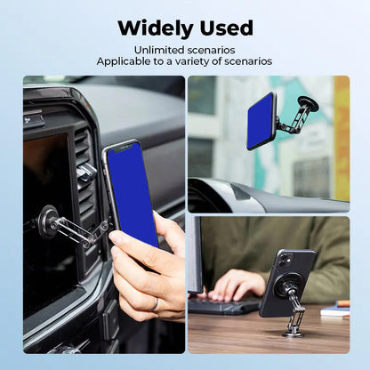 🚗 Bikenda™ Smart Magnetic Car Mount — One-Touch Hold, Zero Distraction!