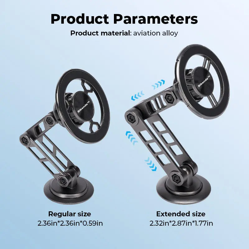 🚗 Bikenda™ Smart Magnetic Car Mount — One-Touch Hold, Zero Distraction!