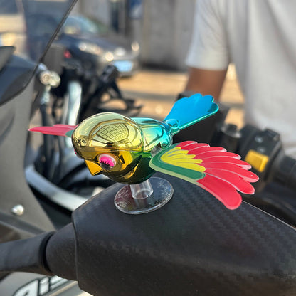 🌟Wind-Activated Flying Bird Car Ornament — Spins at 30 km/h · Super-Stable, All-Weather