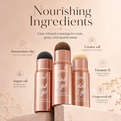 Hair Concealer – Instantly Covers Gray Roots & Thinning Hair