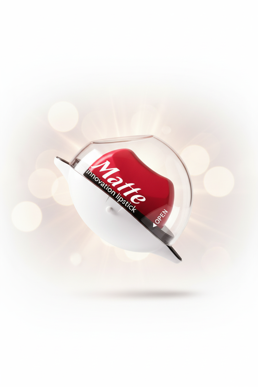 Effortless Matte Lipstick – Soft Velvet Finish